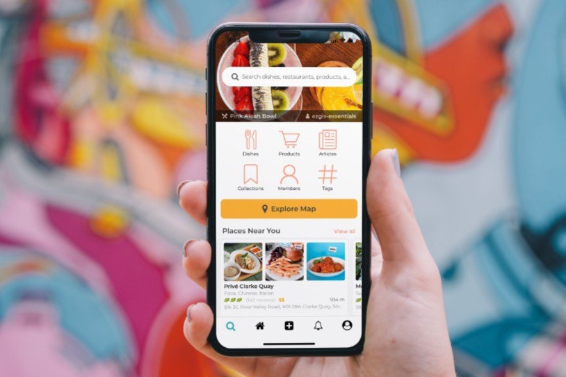 food store mobile app